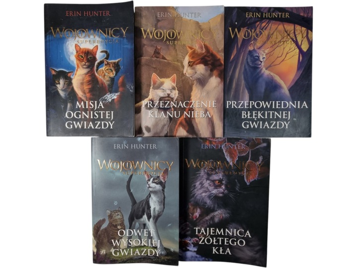 Zdjęcie egzemplarza: Wojownicy Superedycja / zestaw 5 książek / Erin Hunter