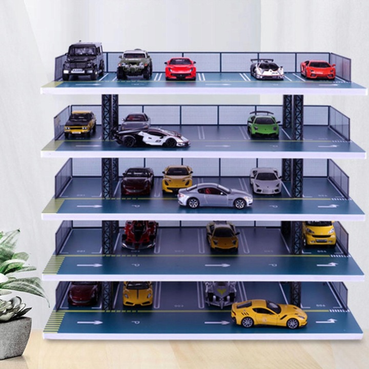 Модель транспортного засобу Diecast в масштабі 1:32 Органайзер для системи вітрини 5 шарів — фото 4