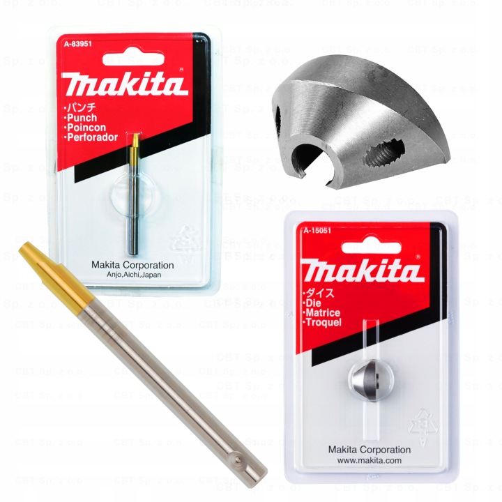 Sada Matric A Razítko Pro Skákací Nůžky JN1601 DJN161 Z Plechu Makita