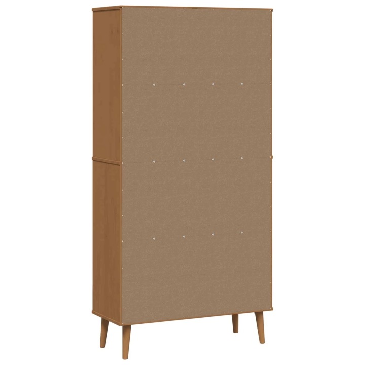 Полиця для книжок MOLDE 85 x 35 x 170,5 см Масив сосни — фото 7