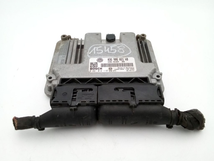 VW Passat B6 Computer Bedienteil DES MOTORS 03G906021AB + wtyczki