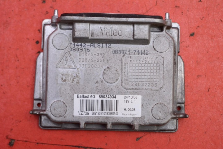 control unit XENON KSENON left 89034934 RENAULT LAGUNA 3 III 07-11