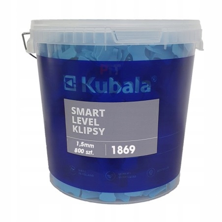 Kubala 1869 Systém Vyrovnávání Klipsů 1,5 mm 800ks