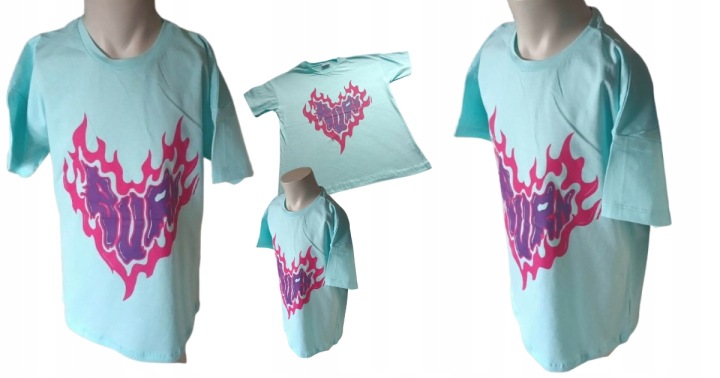 Bluzka t shirt dla dziewczynki bawełniana koszulka krótki rękaw