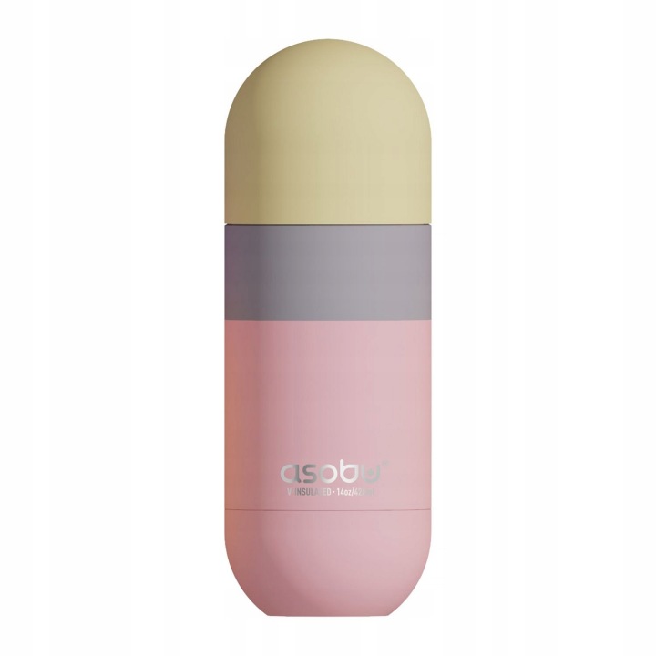 Asobu Orb Termoláhev Pastel Peach Ceramic Lined 420 ML Caramika