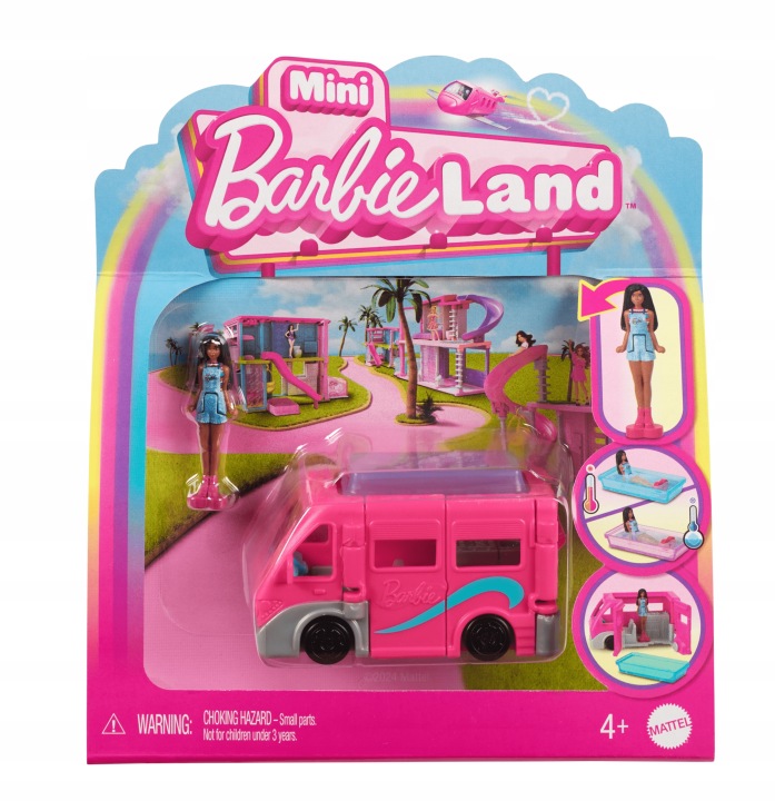 Barbie Міні BarbieLand - Лялька і Dreamcamper гарна — фото 5