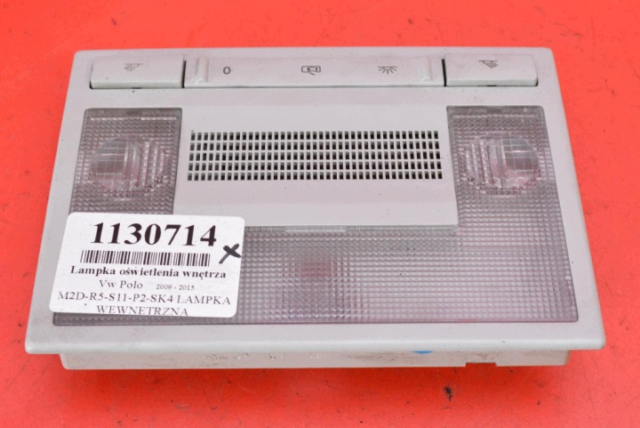 FANALE Plafoniera interna Anteriore 0891580 VW POLO 5 V 6R 09-15
