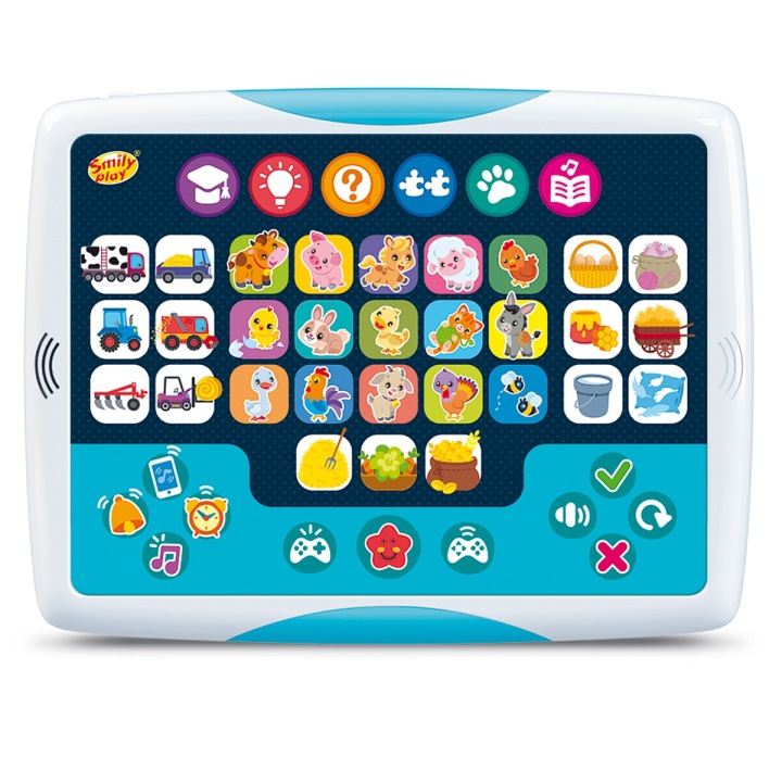 SMILY PLAY Розвивальний Smart Планшет Говорить польською знання з тварин