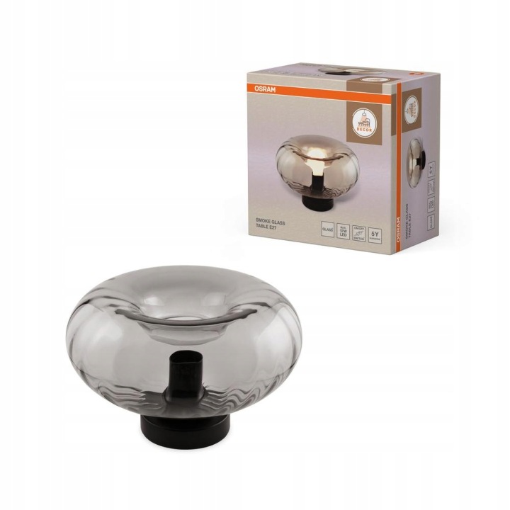 Stolní lampa E27 Dekorativní černá Decor Osram