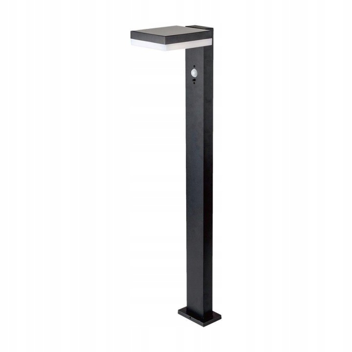 V-tac Solární zahradní sloupek 80 cm 5.5 W Led IP54 čtverec černý VT-1167