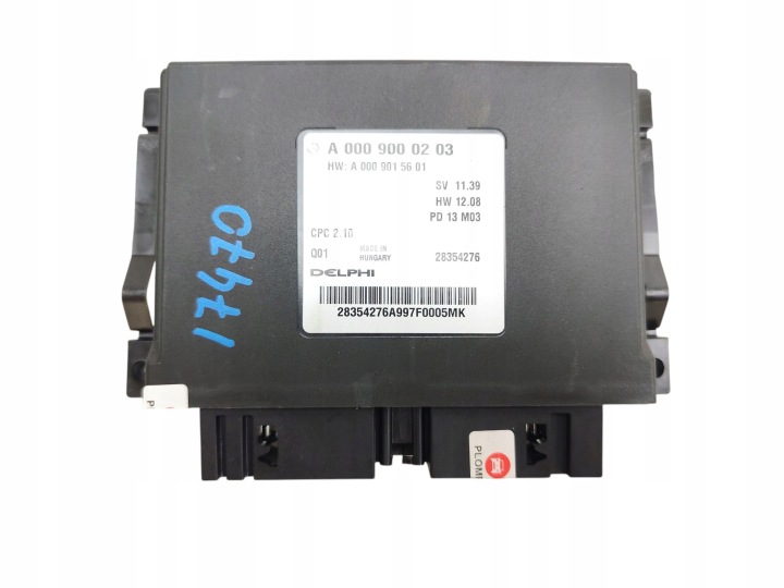 control unit gearboxes of the gear MERCEDES W117 C117 X117 A0009000203