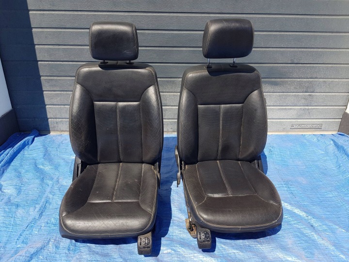 Komplet sedili sedili WENTYLOWANE GRZANE Destra sinistra Mercedes ML W164 ANGLIK