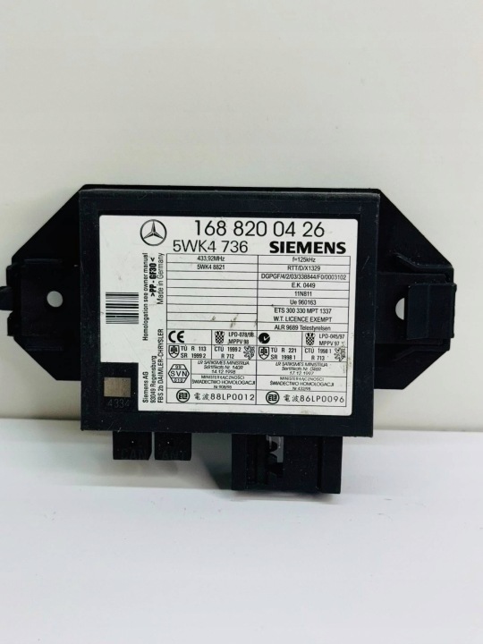 module IMMO 1688200426 MERCEDES A KLASA W168 5WK4736 1688220114