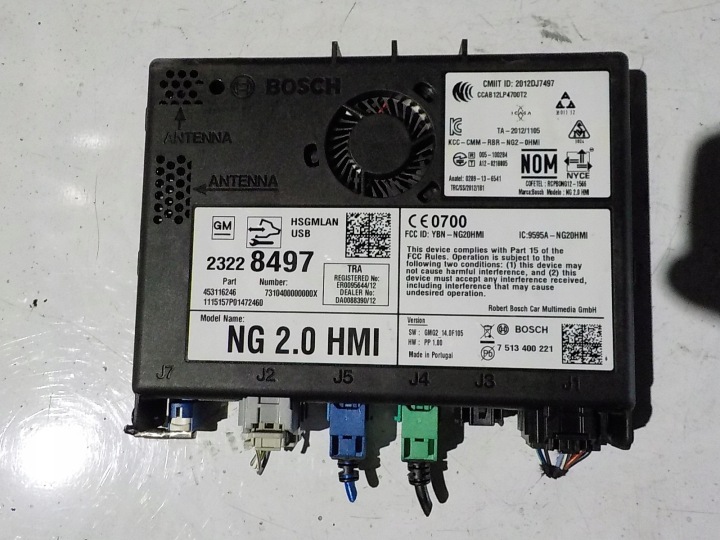 OPEL INSIGNIA modul Bedienteil Navigation 23228497