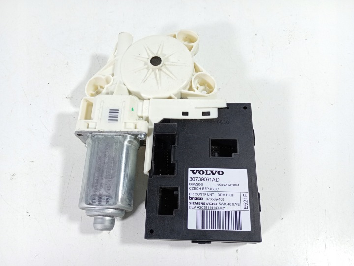 Volvo V50 S40 04-12 Motore Motorino VETRO finestrino sinistra Anteriore OE 30739061AD