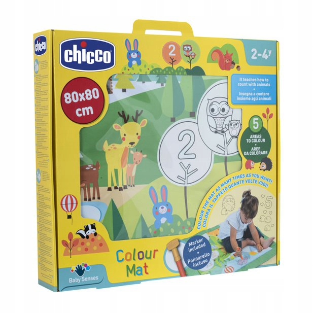 Килимок розвивальний Chicco 106320 80x80 см (виставковий) — фото 3