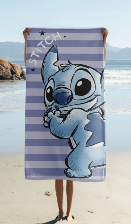 LILO і STITCH рушник пляжний 70x140 швидковисихаючий для купання дитячий — фото 2