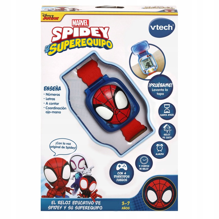 VTech 80-554322 Розвивальний Годинник Spiderman ES — фото 12