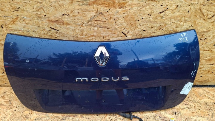 Porte arrière coffre hayon Porte coffre hayon Couverture RENAULT MODUS 2004