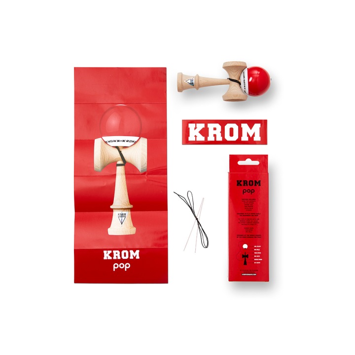 Кендама KROM POP червона — фото 8
