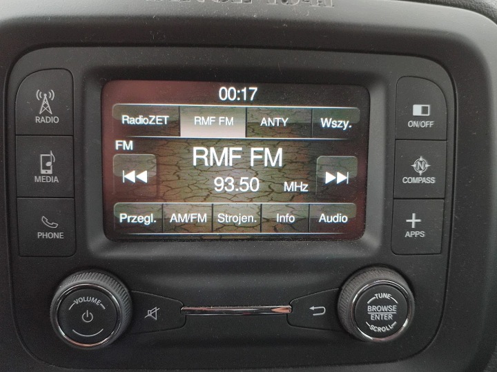 RADIO BLUETOOTH Navigation NAVI GPS JEEP RENEGADE 07356594670