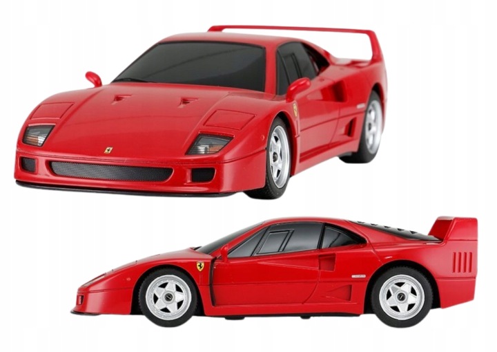 Автомобіль на радіокеруванні авто RC FERRARI F40 1:24 червоні пульт 2.4 г (новий з дефектом) — фото 2