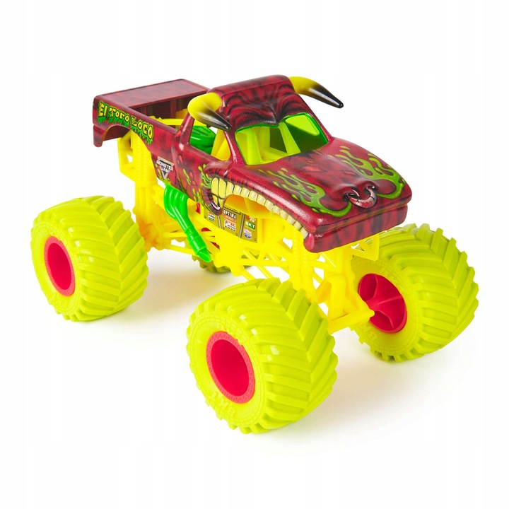 MONSTER JAM METALOWY POJAZD MONSTER TRUCK 1:24 EL TORO LOCO Marka Spin Master