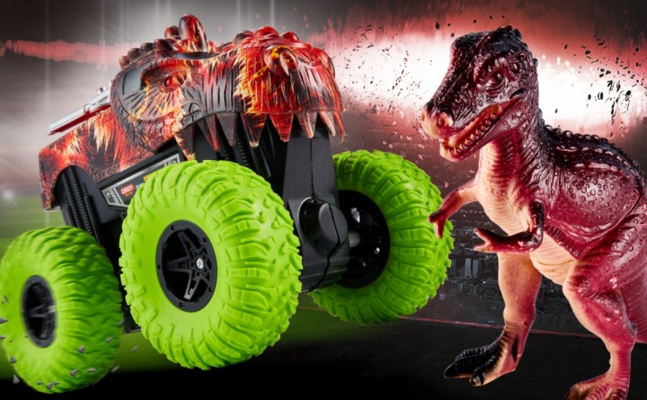 Велика Діно Авто Іграшка 360° і T-rex Динозаври 2 шт. — фото 3