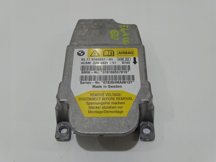 modul airbag AIRBAG BMW E60 E61 LIFT EU 9160557