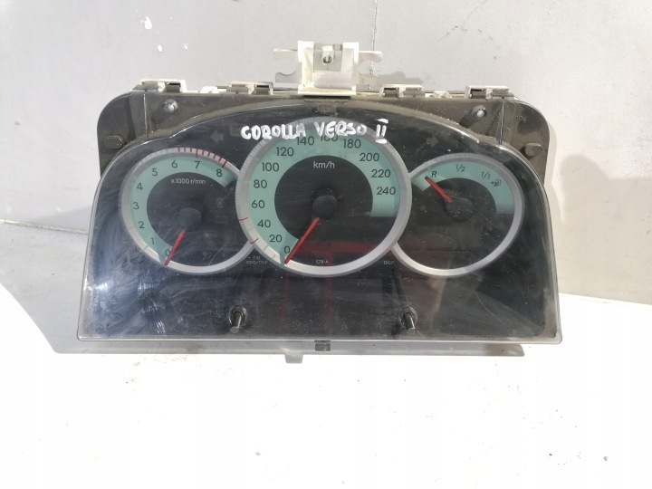 Toyota Corolla Verso II dials dials
