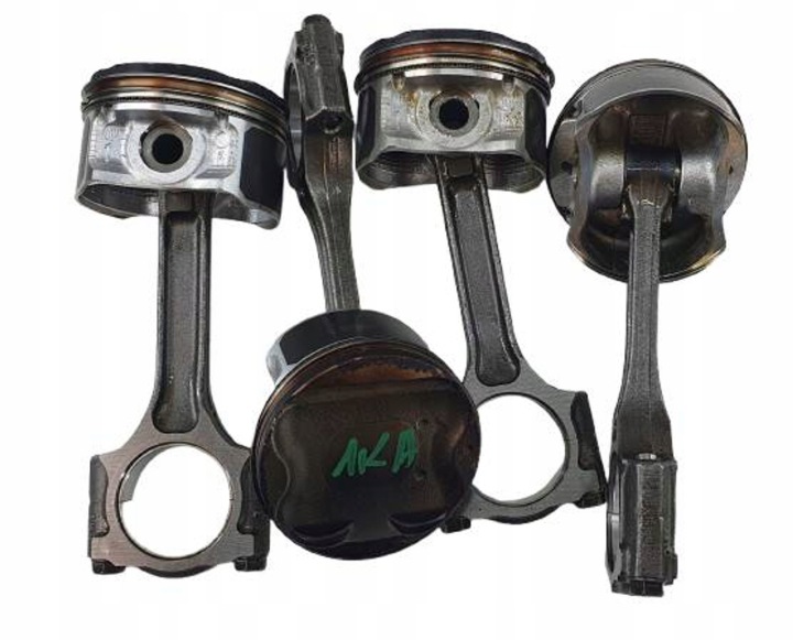 Nissan Qashqai Juke J10 1.6B hr16de piston with connecting rod