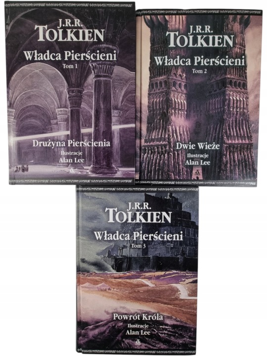 Zdjęcie egzemplarza: TWARDE Władca Pierścieni 1-3 / Komplet / Amber / J.R.R. Tolkien