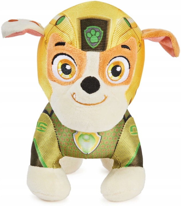 PSI PATROL RUBBLE AQUA PUPS MASKOTKA PLUSZOWA 18CM