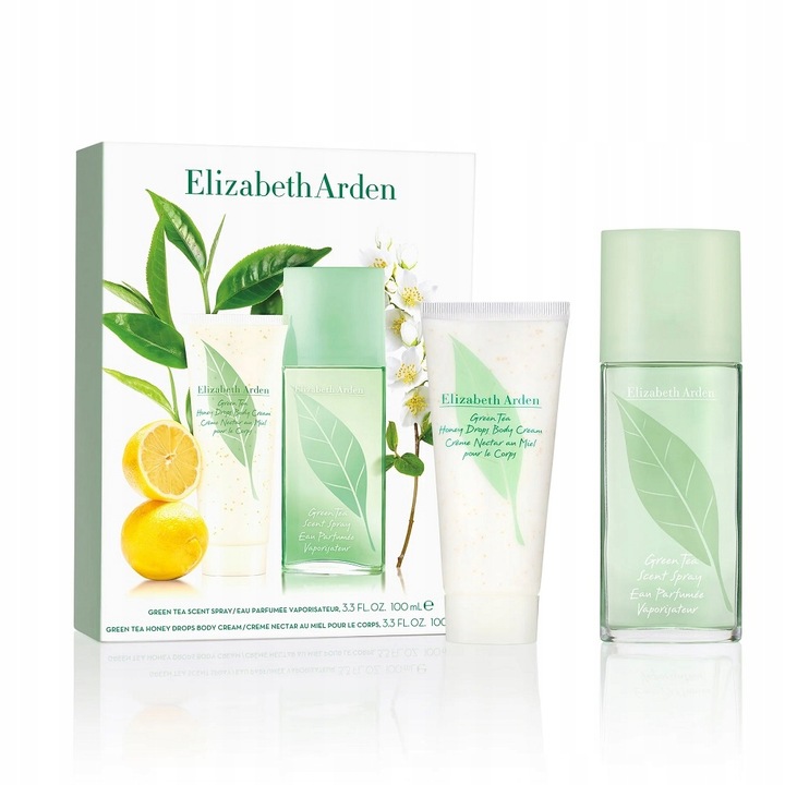 elizabeth arden green tea woda toaletowa 100 ml   zestaw  