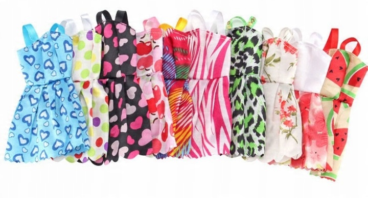 CLOTHES DOLL DRESSES + ACCESSORIES SHOES SET Certificates and opinions CE