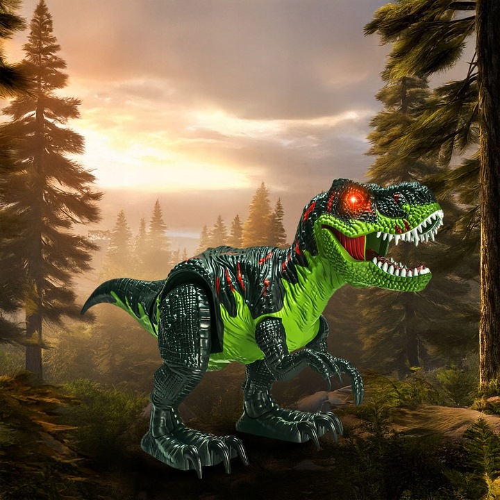 INTERACTIVE DINOSAUR RC CONTROLLED REMOTE CONTROL FOR CHILDREN DANCES ROARS Series Dinozaury