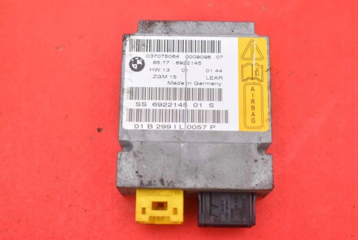 SENSOR modul AIRBAG airbag 6922145 BMW E65 01-05