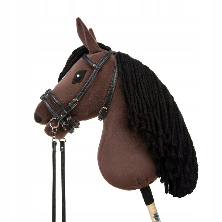 Оголів'я для Hobby Horse Skippi екошкіра чорні — фото 3