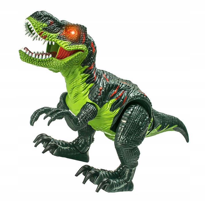 INTERACTIVE DINOSAUR RC CONTROLLED REMOTE CONTROL FOR CHILDREN DANCES ROARS Material plastic