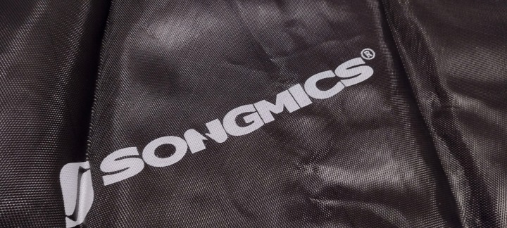 SONGMICS мат для батута 12FT 366 см чорна 72 вічка — фото 7