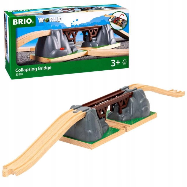 Набір для гри Brio Collapsing Bridge — фото 11