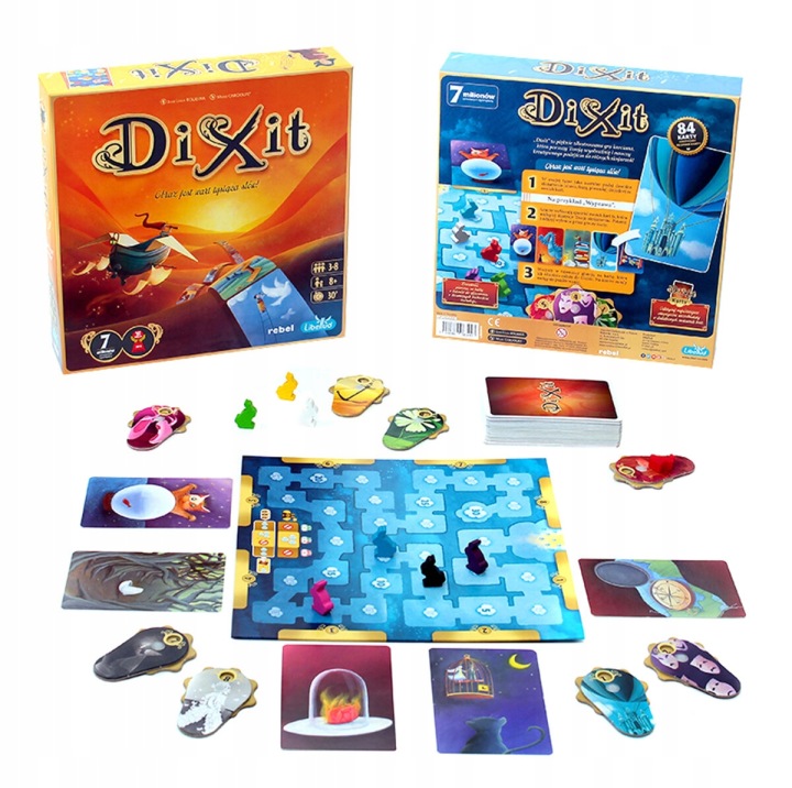 Dixit настільна гра з багато ілюстрований картками + книжка, 3-8 осіб, 8+ — фото 2