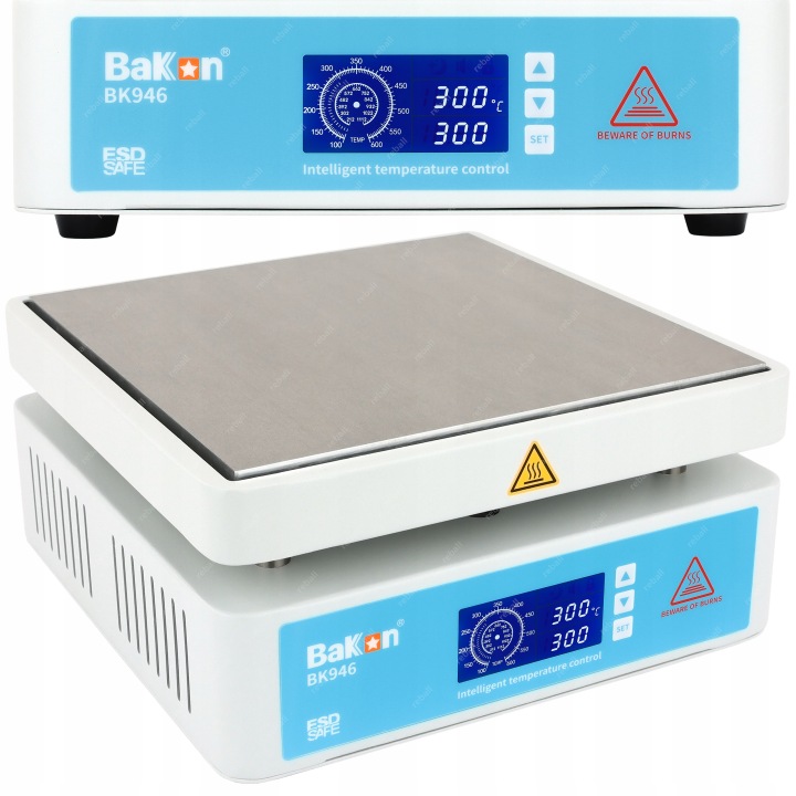 Ohřívač Bga Led Separátor LCD Topná Deska Časovač Bakon BK946 650W