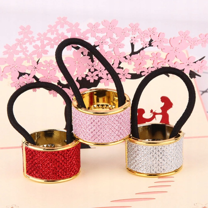 PONYTAIL HOLDERS для дівчат сучасний стиль 6 шт. — фото 9