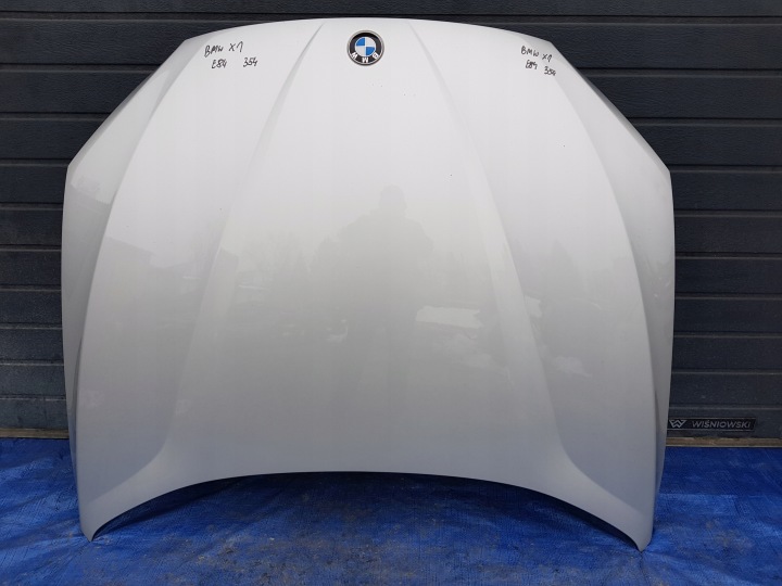 bonnet BMW X1 E84 TITANSILBER 354