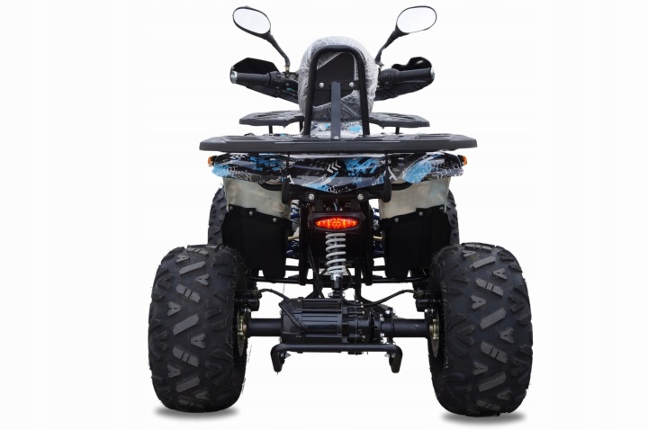 Quad ATV електричний HERCULES преміум 1500 Вт 48 В колеса 8' габарит 125cc XXL — фото 5