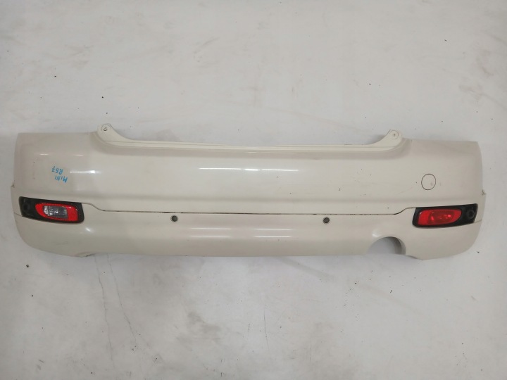 bumper rear MINI R57 PEPPER WHITE