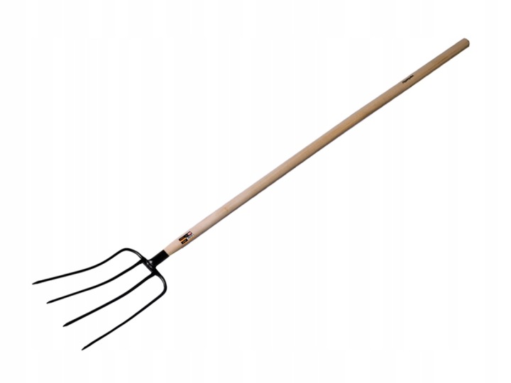 Ekonomické Vidle Dlouhé, 4-ZUBÉ, S Rovnou Násadou 155 CM.