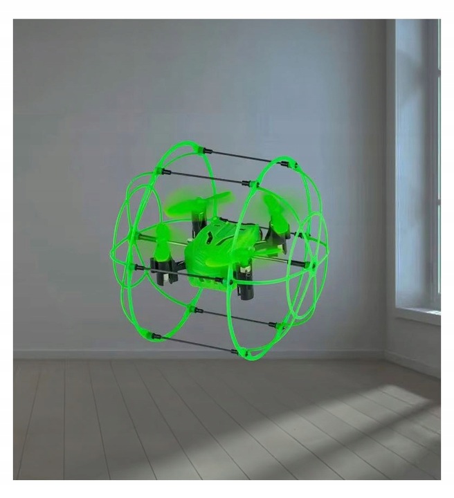 DRONE IN BALL GRAVITY TOY REMOTE CONTROLLED 2IN1 LED REMOTE CONTROL Material plastic