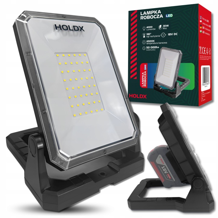 Led Halogenová Pracovní Lampa Pro Bosch S Usb 6500K, Přenosná, Výkonná, Stavební